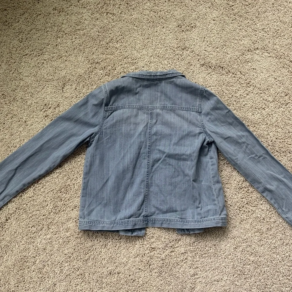 Gymboree light blue Girls Jean Jacket size 10-12